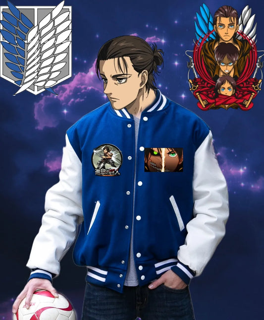 Eren Jaeger varsity jacket