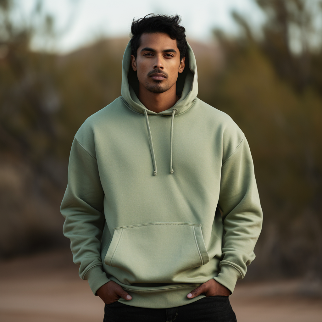 SAGE GREEN HOODIE